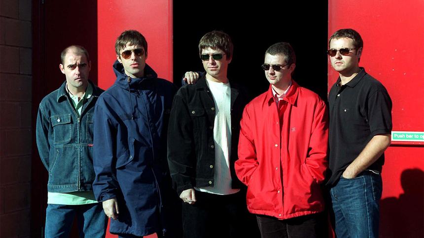 Выступление Oasis на Westpoint Arena в Эксетере, сентябрь 1997 года