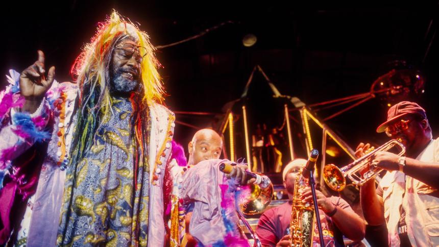 Участники группы Parliament-Funkadelic