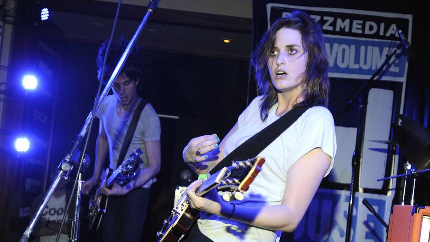 Эмили Армстронг с группой Dead Sara на фестивале SXSW 2012, 12 марта 2012 года