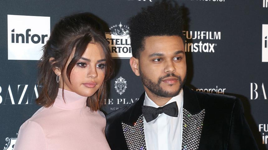 Селена Гомес и The Weeknd на мероприятии Harper's Bazaar Icons, 8 сентября 2017 года