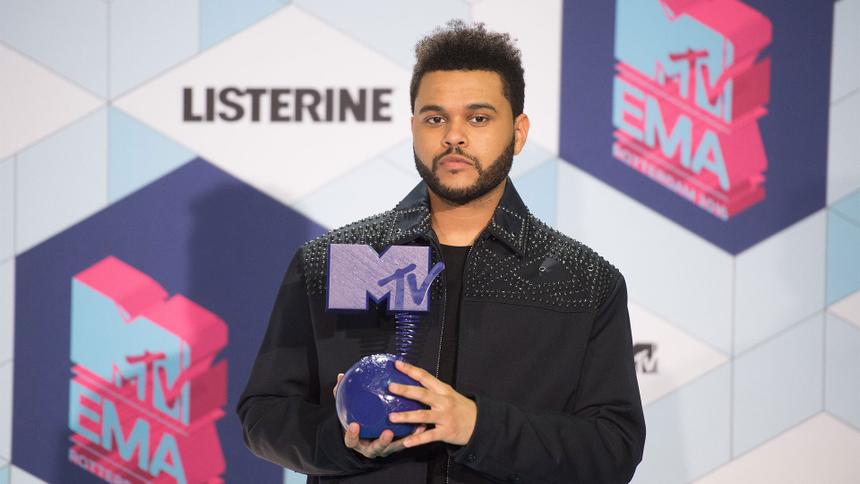 The Weeknd на MTV Europe Music Awards, 6 ноября 2016 года