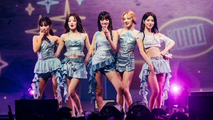 (G)I-DLE выступают в Берлине, 18 сентября 2023 года