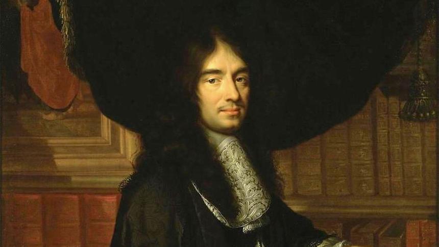 Портрет Шарля Перро работы Филиппа Лаллемана (1672)