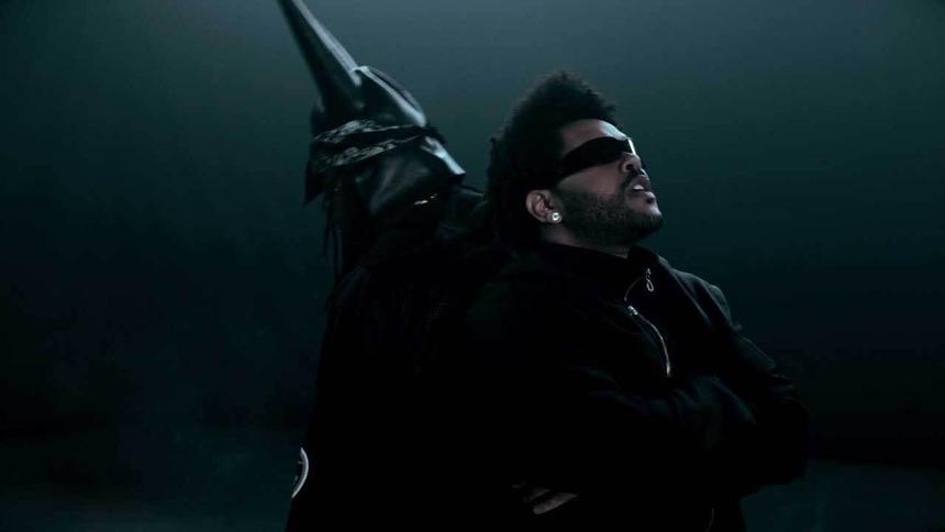Кадр из видео The Weeknd, Playboi Carti —  Timeless