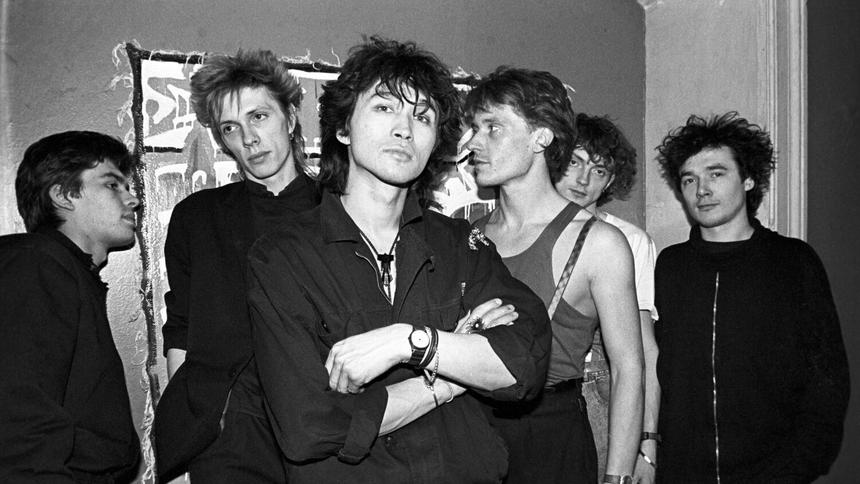 Виктор Цой и группа «Кино» на премьере фильма «Асса», 1 апреля 1988 года