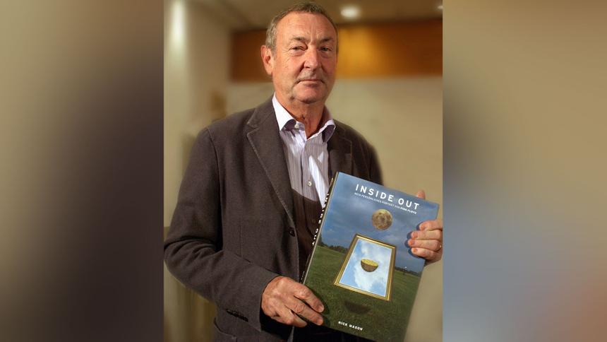 Ник Мейсон на презентации книги Pink Floyd Inside Out