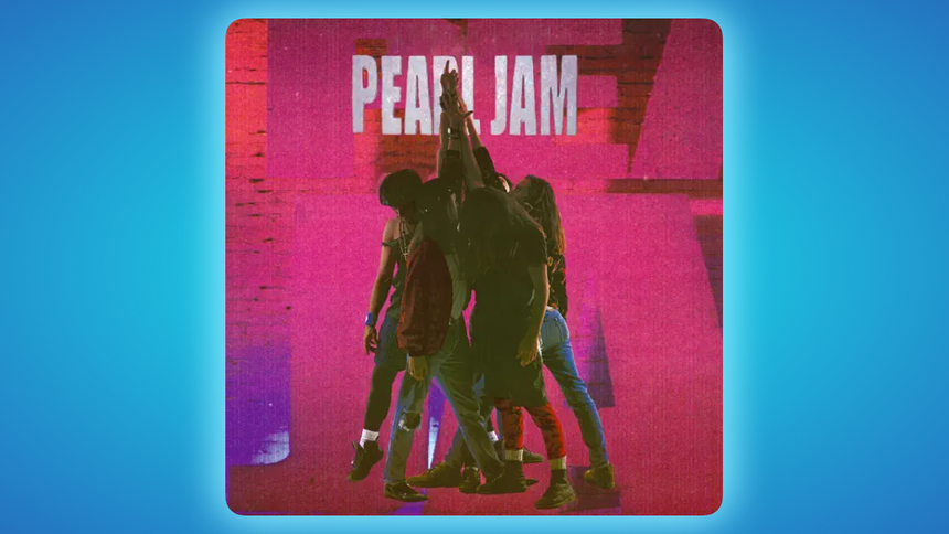 Обложка альбома Pearl Jam - Ten (1991)