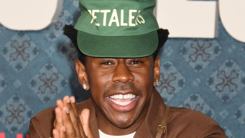 Tyler, the Creator на премьере фильма «Урока игры на фортепиано», 19 ноября 2024 года